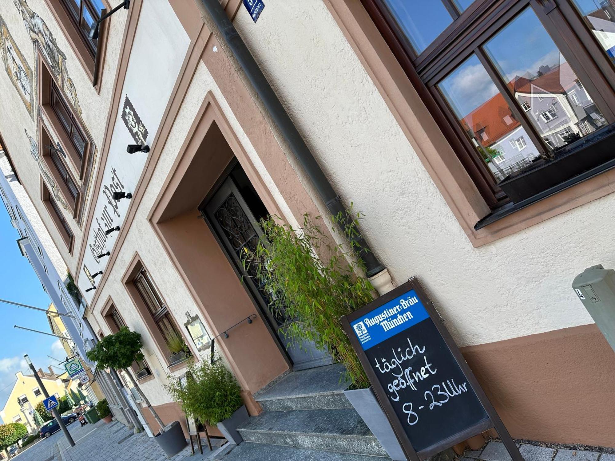 Gasthof Zur Post Wolnzach Eksteriør bilde