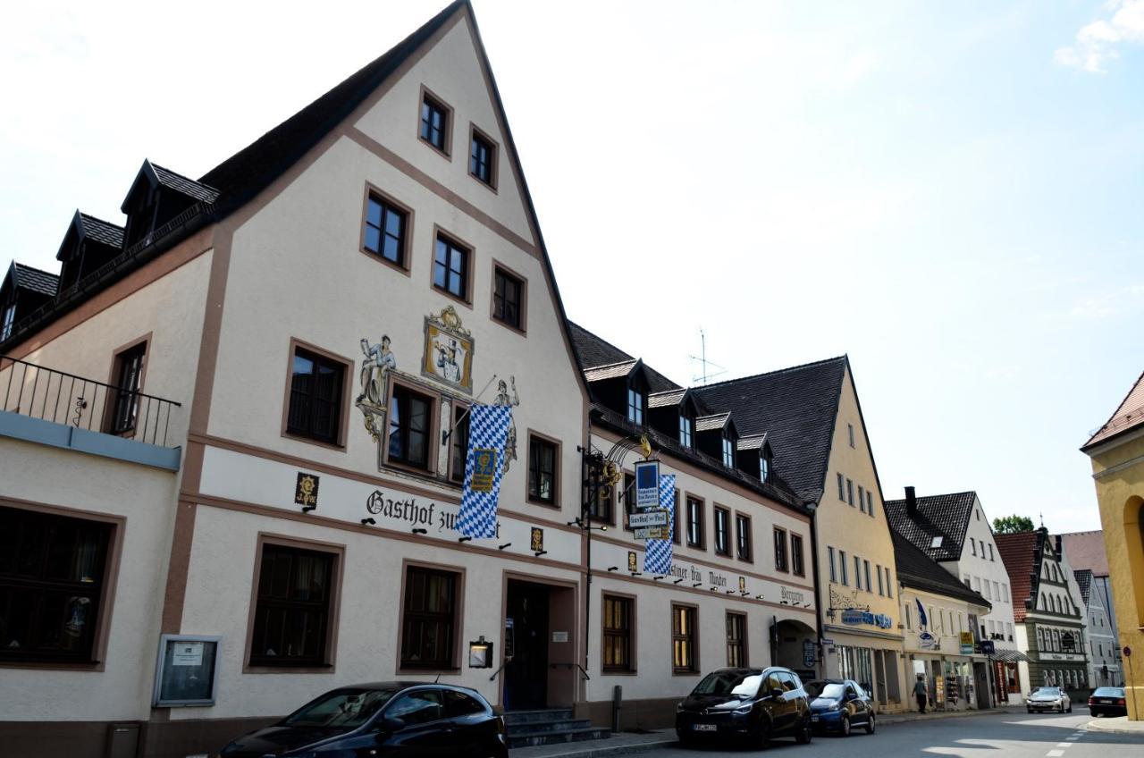 Gasthof Zur Post Wolnzach Eksteriør bilde