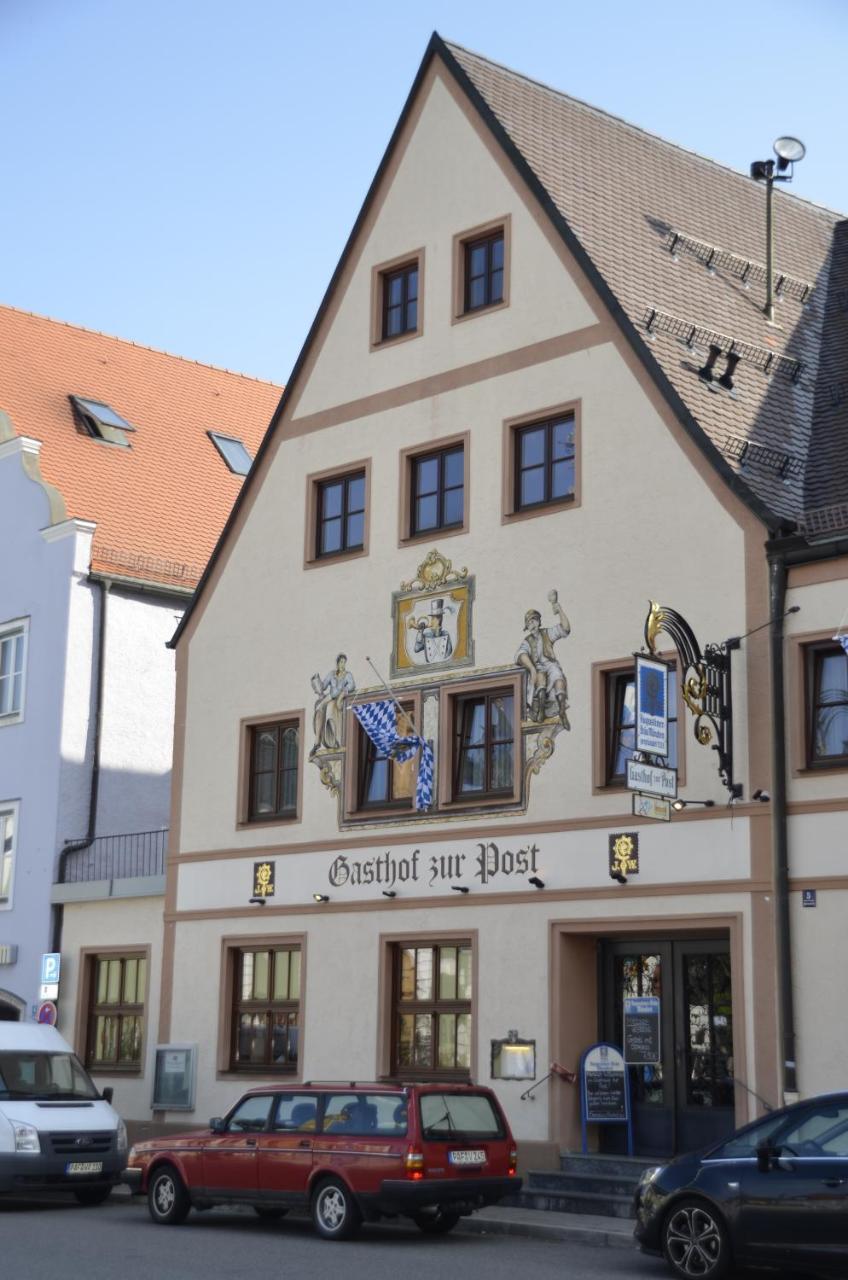 Gasthof Zur Post Wolnzach Eksteriør bilde
